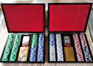 Ace Of Spades Premium Sparkling 400 Piece Poker Set In 2 Cases - Picture 1 of 10