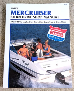 MerCruiser Stern Drive Shop Manual 1995-1997 Alpha One, Bravo 1, 2, 3 *VERY GOOD - Bild 1 von 3