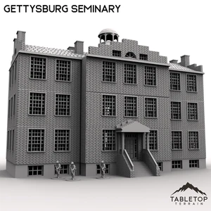 Gettysburg Seminary - American Civil Wargame Tabletop Terrain - Bild 1 von 8