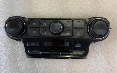 2015-2017 Chevrolet Tahoe A/C Heater Temperature Climate Control OEM - Image 1 of 4