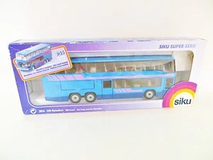 SIKU 3814 'MERCEDES REISEBUS LONG COURRIER BUS/COACH' BLUE. 1:55. MIB/BOXED - Picture 1 of 6