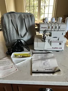 Simplicity Sergemate Model 4350D Serger Complete Case thread Needles - Picture 1 of 7