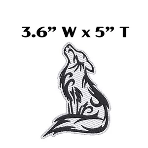 Sitting Patch Tribal Style Embroidered Iron-On DIY Applique Souvenir  Adventure - Picture 1 of 10