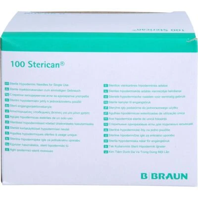 B. BRAUN MELSUNGEN STERICAN Einmalkanüle 26 G 12 mm 100 St PZN18746361