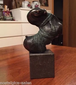 Bronzefigur - monogrammiert- TOP Zustand - Picture 1 of 7