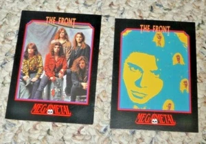1991 IMPEL MEGA METAL ROCK-N-ROLL TRADING CARD LOT 2 THE FRONT  - Bild 1 von 2