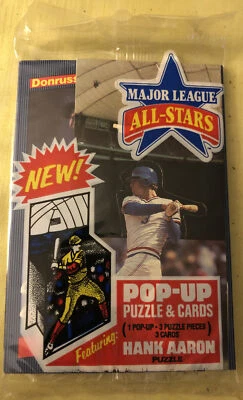 1986 Donruss All-Stars Pack Dale Murphy Pop Up Willie Hernandez Bert Blyleven - Imagem 1 de 2
