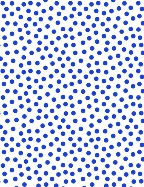 Impresiones Essentials On The Dot de Wilmington - blanco/azul #39146-141 Foto 1 de 1