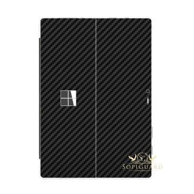 SopiGuard 3M Avery Carbon Matte Brushed Sticker Skin for Microsoft Surface Pro 6 - Image 1 of 4