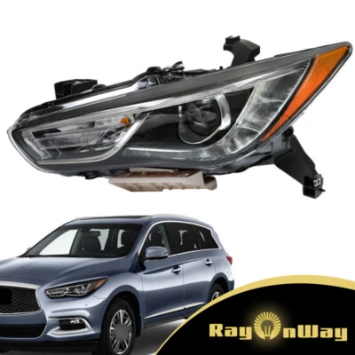 Faro delantero izquierdo xenón/HID para conductor Infiniti QX60 2016-2018 SIN AFS Foto 1 de 4