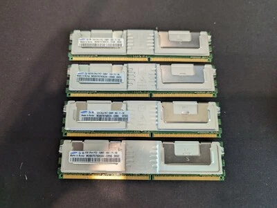 Samsung 8GB (4x2GB) DIMM DDR2 ECC Memory PC2-5300F (M395T5750EZ4-CE66/CE65) - Image 1 of 2