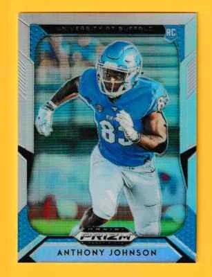 2019 Panini Prizm Draft SILVER RC Anthony Johnson Buffalo Bulls #111  - Image 1 of 2