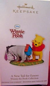 Hallmark Keepsake 2011 Christmas Ornament Winnie the Pooh A New Tail for Eeyore - Picture 1 of 2