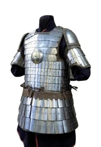 Medieval Knight Breastplate Scale Armor Steel Lamellar Larp & Ren Faire Costume - Picture 1 of 5