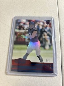 Will Levis 2023 Plates & Patches Red #2/5 Rookie 