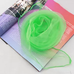 Long Soft Chiffon Scarf Plain Sheer Wrap Shawl Women Large Stole Neck Scarves - Picture 1 of 48