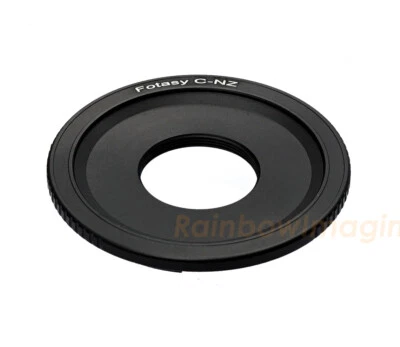 FOTASY 16mm C Mount Cine lens to Nikon Z NZ Z5 Z50 Z6 Z7 II Mirrorless Camera adapter