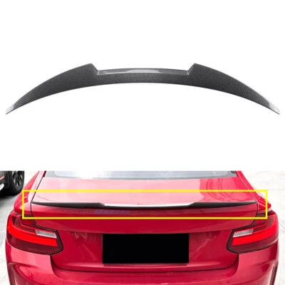 US Rear Trunk Spoiler Wing Lip For BMW 2 Series F22 2 Door M2 F87 2014-2021 Foto 1 de 4