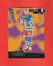 1996-97 Collectors Choice YOU CRASH THE GAME #C1a Wayne Gretzky NEW YORK RANGERS