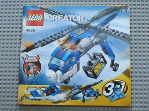 Notice Building instruction booklet LEGO Creator Set 4995 Cargo Copter - Picture 1 of 1