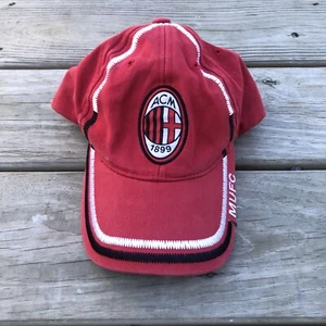 ACM 1899 MUFC Men's Football Soccer Hat  Adjustable 100% Cotton - Picture 1 of 7