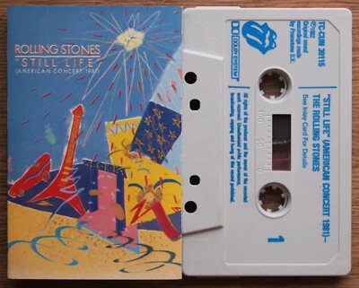 ROLLING STONES - STILL LIFE (TCCUN39115) 1982 UK CASSETTE TAPE LIVE ALBUM - Image 1 of 3