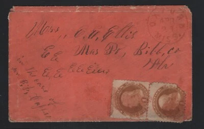 Cover  #112 pair United States Rare - Image 1 of 2
