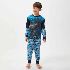 Jurassic World Boys Pyjamas | Jurassic Park PJS | Dinosaur Pyjama Set for Boys - Picture 1 of 7