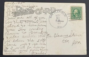 Battlefield, Missouri Post Card - mailed Nov 20, 1913 to Oto, Missouri - MO - Picture 1 of 2