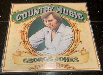 George Jones - Country Music (1981) Vinyl Record Time Life P15830 STW-103 - Image 1 of 4