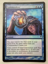 Commandeer x1 *FOIL* MTG Coldsnap 1x Magic Good Heavy Play HP