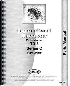 Catálogo manual de piezas de oruga IH International TD8C - Imagen 1 de 6