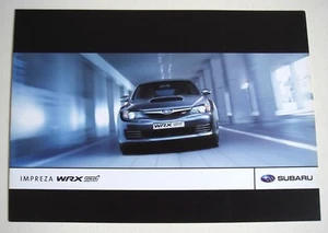 Subaru . Impreza WRX STi . Subaru Impreza WRX STi . Verkaufsprospekt 2008 - Bild 1 von 1
