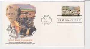 TurtlesTradingPost- Wolf Trap Farm- 1982 #2018 Fleetwood FDC - Picture 1 of 2