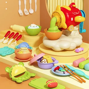 Kids Clay Dough Tools Play Set Modelling Extrusion Rollers Cutters Mold Kit 27PC - Picture 1 of 12