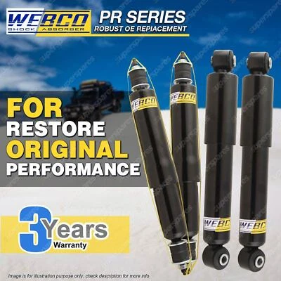 Front + Rear Webco Elite Shock Absorbers for TOYOTA TOWNACE KR42R SBV 3 door RWD - image 1 of 3