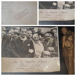 Ramon Novarro signed Dedicated Photo Plácido Castelló Photographer 23 x 29 cm - Picture 1 of 8
