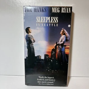 Sleepless In Seattle VHS Tape 1993 Original 1st Run Factory Sealed & Watermarked - Picture 1 of 6