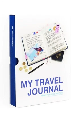 Travel Journal Notebook Lined Travel Diary Vacation Scrap Book & Notebook - Image 1 of 4