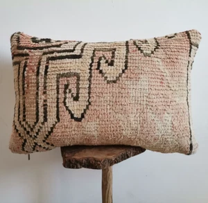 Moroccan Handmade Kilim Pillow Cushion Cover Throw Pillow Case Sofa boho - Picture 1 of 4