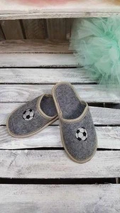 Zapatillas de cuero y fieltro para niñas y niños talla 8,5 - 2,5 extra duraderas - Imagen 1 de 2