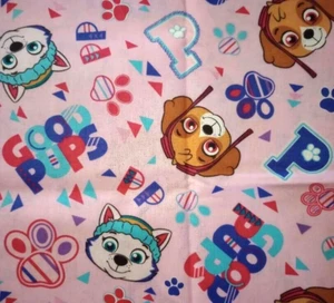 Paw Patrol Colorido Tela Artesanal Costura Longitud Pieza 12" x 11" Nuevo - Imagen 1 de 2