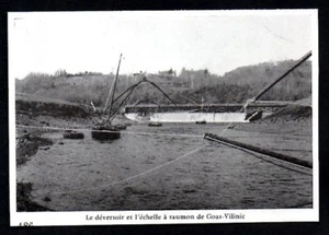 1958  --  LE DEVERSOIR ET ECHELLE A SAUMON DE GOAS VILINIC  COTES D ARMOR 3M597 - Picture 1 of 1