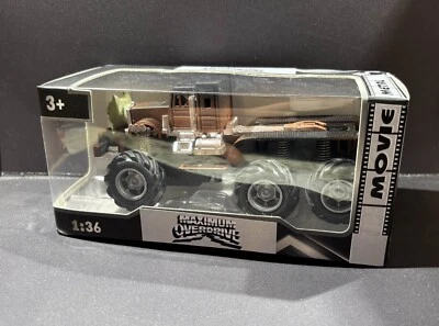 CUSTOM   "MAXIMUM OVERDRIVE"  MOVIE METAL  monster jam horror mash-up with box - Image 1 of 4