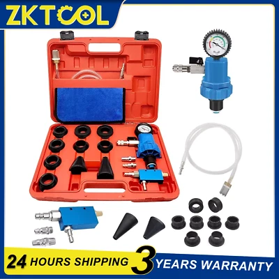 Cooling System Vacuum Purge & Refill Kit Quick Fill Coolant No Air Pockets - Image 1 of 4