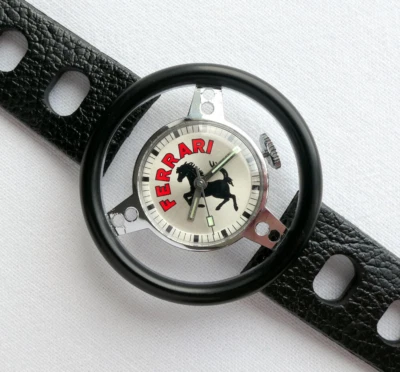 Reloj Volante Ferrari Coche Clásico Accesorio Mille Miglia Rally Racing Foto 1 de 4
