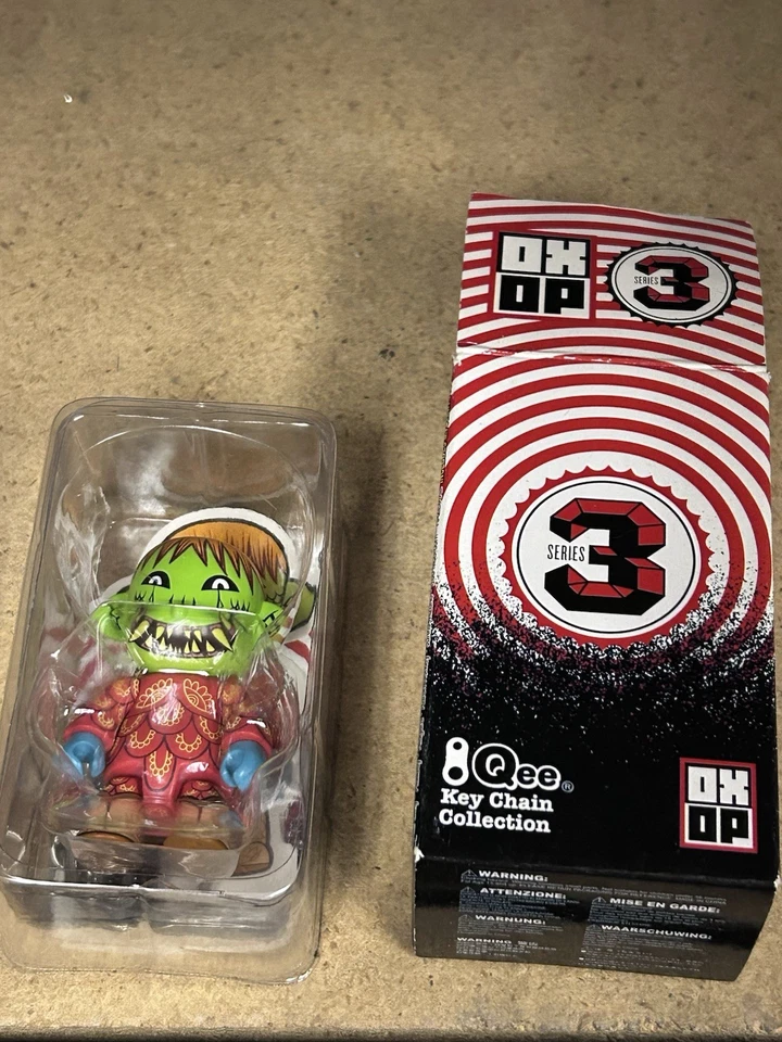 Toy2r Qee Ox-op 系列 3 盲人人偶。 罕见。 全新带盒,OOB — 第 1/2 张图片
