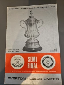 Everton v Leeds United, 1968 FA Cup Semi final - Picture 1 of 1