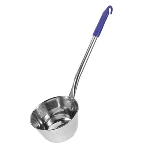 Cuchara de agua de cocina de acero inoxidable mango largo cucharón bailer cucharón - Imagen 1 de 12