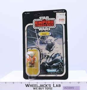Yoda Orange Snake 32 Back-B Star Wars ESB 1980 Kenner Figure NEW MOSC SEALED - Picture 1 of 4